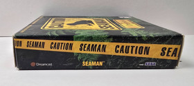 Caution Seaman - Sega Dreamcast Boxed + Microphone & VMU