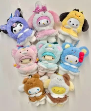 MINISO Sanrio Characters Small Cape Series  Blind Box Figures Pendant Plush Toy