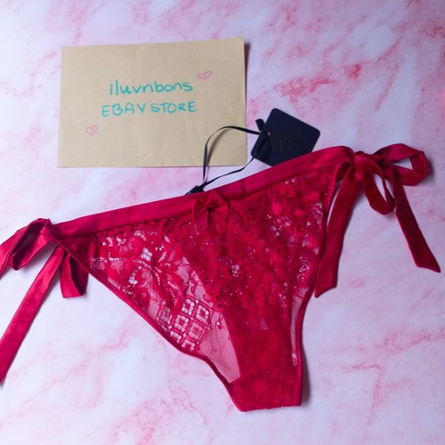 ❣️RARE Honey Birdette Morgan Red Brief size Small Underwear ❣️ - Picture 3 of 6