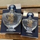 2 Guerlain Shalimar Empty 1 Oz & 3Oz Perfume Bottles In Orig Boxes Paris France — photo 6