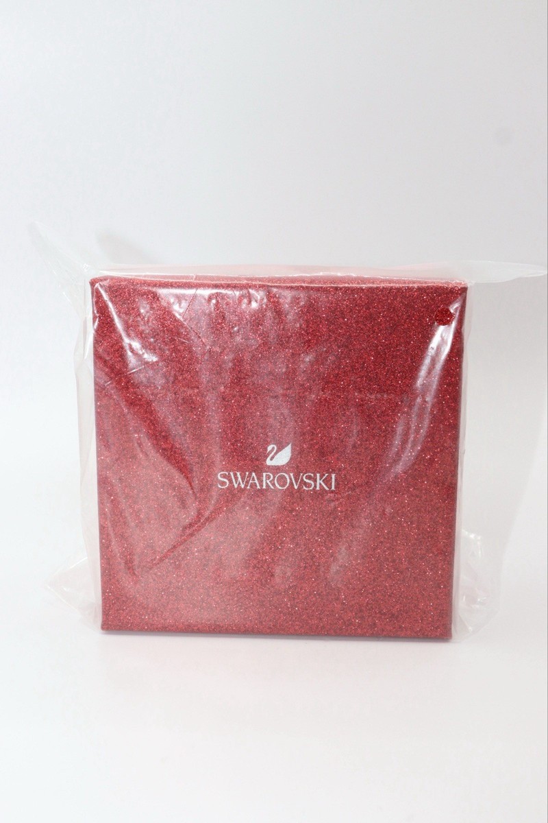 SWAROVSKI AUTHENTIC Red Pink Travel Jewelry Box Collector 5523425