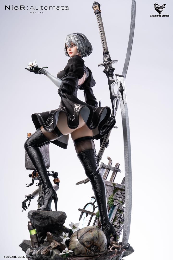 TRIEAGLES Studio Licensed NieR: Automata 1/4 Resin 2b YoRHa No. 2