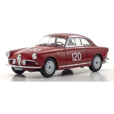 Kyosho 1/18 Alfa Romeo Giulietta SV Mille Miglia 1956 No.120