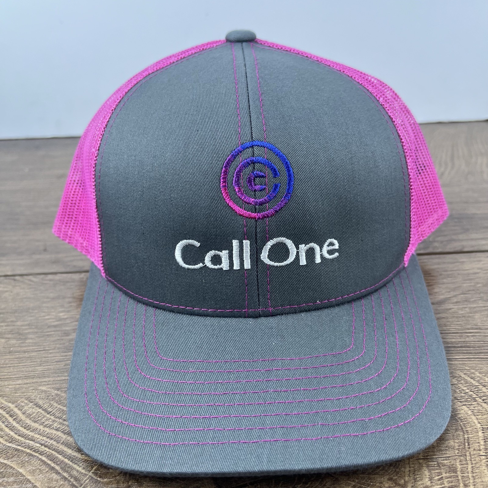 Call One Hat Snapback Hat Gray Adjustable Hat Adu… - image 1