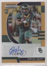 2020 Panini Prizm Draft Picks Rookies Neon Orange /149 Jamycal Hasty Auto 0f5t