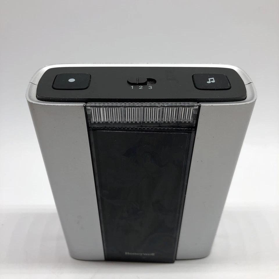 Timbre inalámbrico portátil Honeywell Premium 51459SL plateado/negro 6 voltios PLUS Foto 4 de 4
