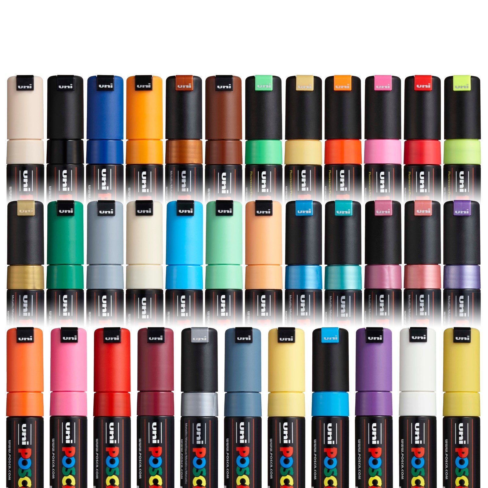 Uni Posca Paint Marker Pen PC-8K Full Range Pro 34 pen Set A