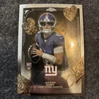 2025 Topps Chrome Football Jaxson Dart (RC) Fortune 15 New York GIANTS ROOKIE