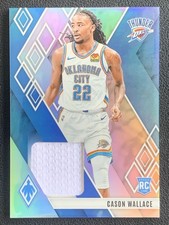 Cason Wallace 2023-24 Panini Phoenix Rookie Jersey Silver RC #RM-CAS