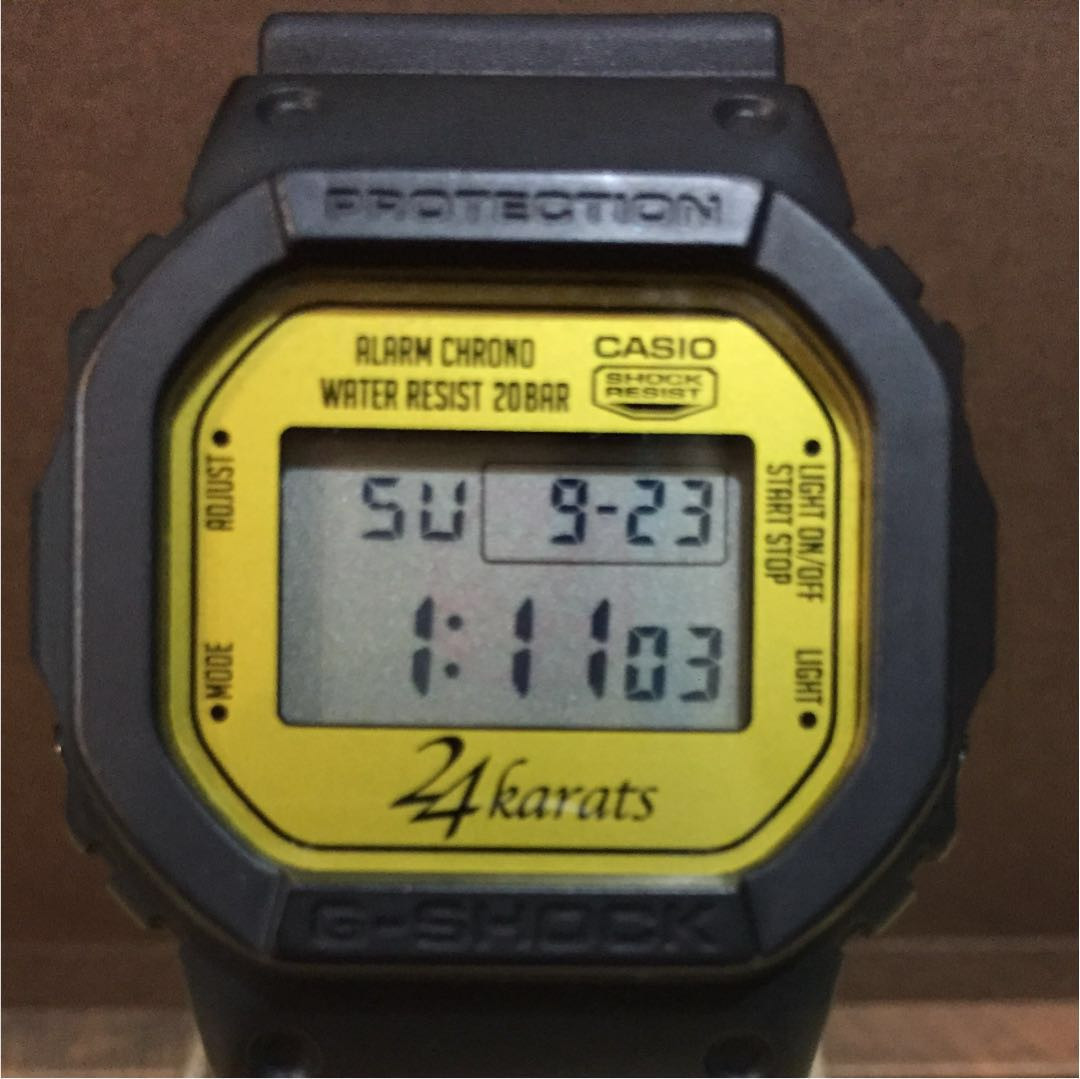 CASIO(カシオ)G-SHOCK(ジーショック)DW-5600 24karat DW-5600RF24-1JR | CASIO