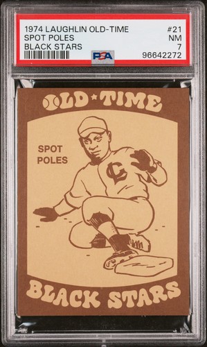 Spot Poles #21 1974 Laughlin Old Time Black Stars card