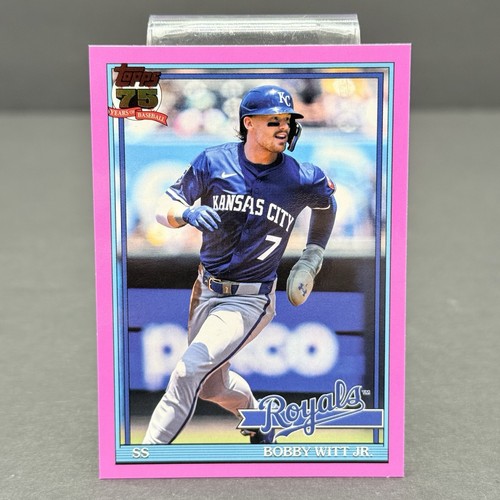 2026 Topps Series 1 Bobby Witt Jr. Pink (RAW)