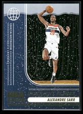 2024-25 Panini Hoops Basketball #14 Alexandre Sarr Frequent Flyers Winter