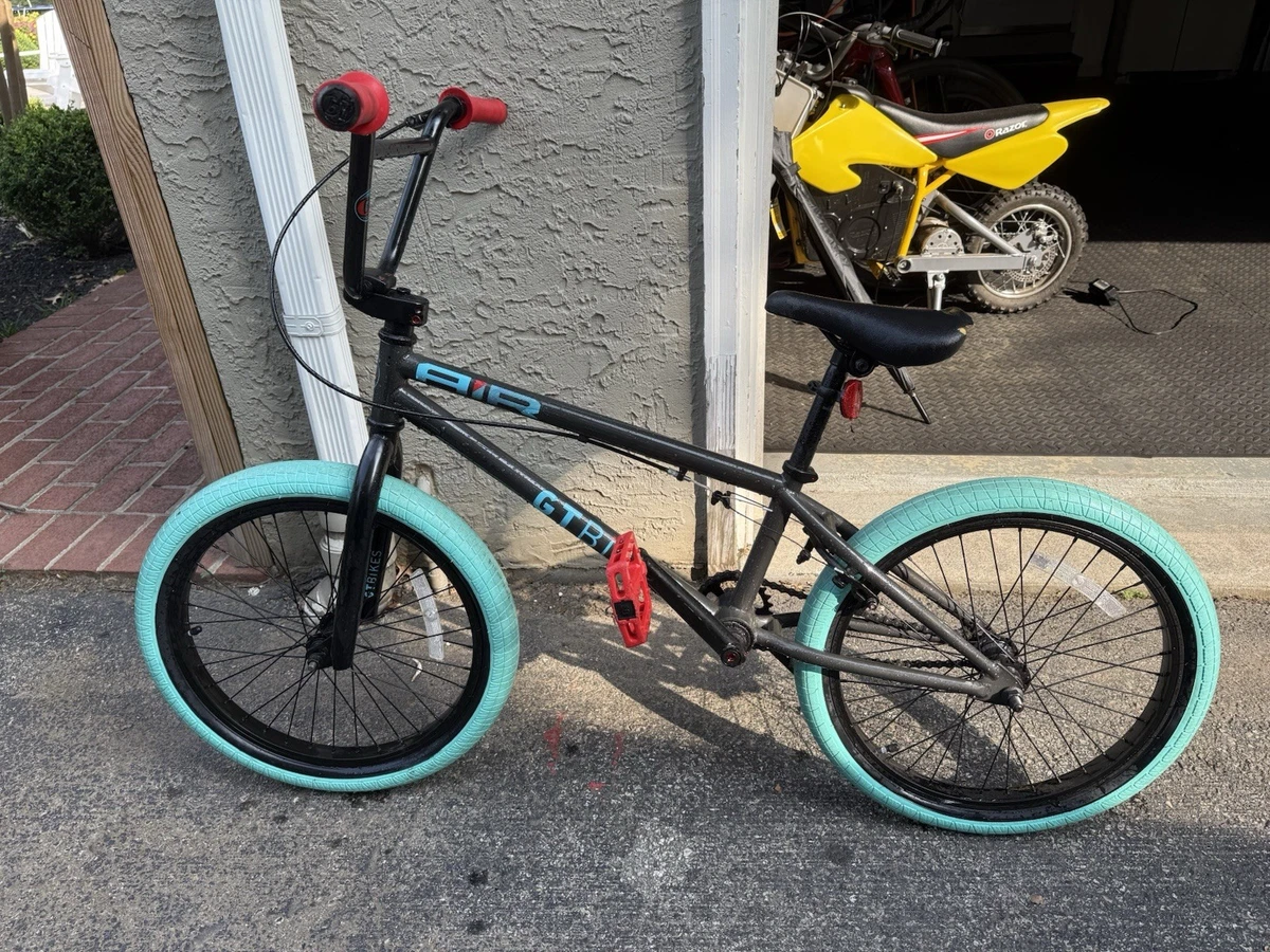 Potence GT BMX 1-1/8″ Sans Filet – Noire, Mid School, Occasion Bon état