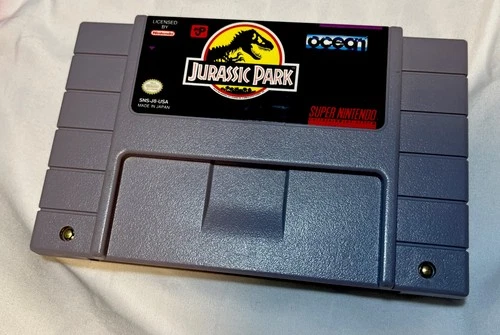 Jurassic Park (Super Nintendo SNES, 1992)