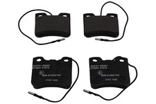 Bremsbelagsatz Scheibenbremse Vorderachse für PEUGEOT 106 I II Van