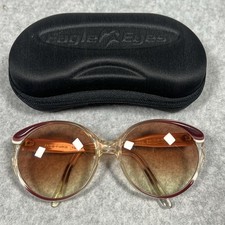 Vintage 1970s Yves Saint Laurent YSL Gradient Sunglasses Round Oval Paris 21/18