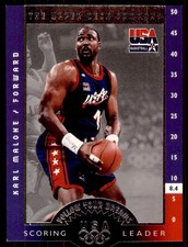 1996 Upper Deck USA #FD9 Karl Malone Follow Your Dreams Exchange Silver