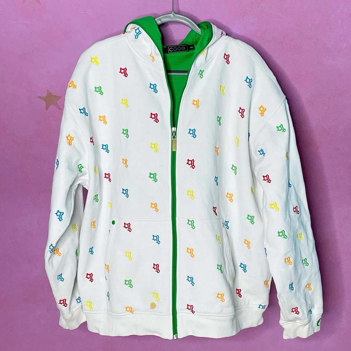 COOGI カラフル ジップアップ セーター S COOGI Multicolor Hoodies & Sweatshirts for Men for Sale | Shop