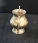 Miniture Silver-plated Two-handled Sugar Bowl With Melon-fluted Body — photo 5