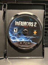 inFamous 2 (PlayStation 3, 2011) PS3 Tested Disc Only Generic Case