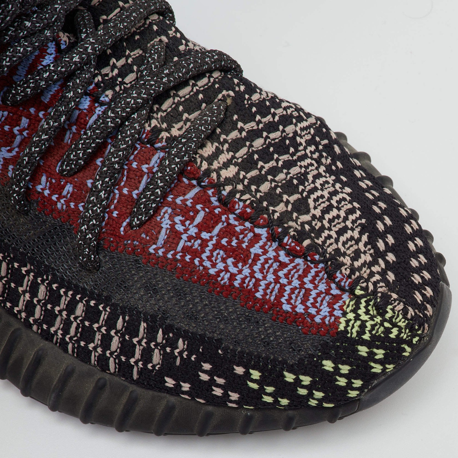 Yeezy x Adidas Multicolor Knit Fabric Boost 350 V2 Yecheil Sneakers Size 36 23 image 7