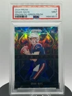 Panini 2024 Prizm Prizmatic Green Prizm Drake Maye #2 Rookie PSA 9 Patriots