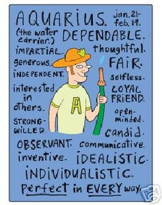 image is loading aquarius sign positive traits funny fridge magnet ep
