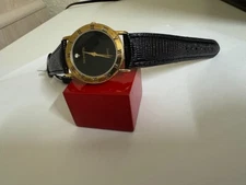 NOS Vtg Dufonte Lucien Piccard Diamond at 12 watch 32mm