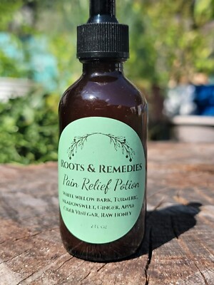Pain Relief Potion, all natural pain relief and fever reducer