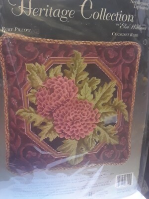 Heritage Collection Elsa Williams Ruby Pillow kit 06019 open read