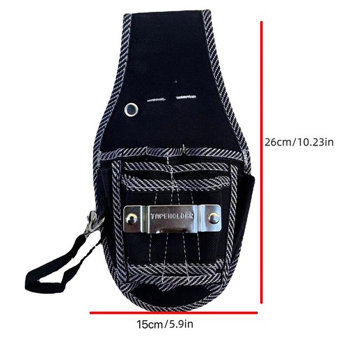 Multifunctional Nylon Fabric Tool Belt Screwdriver Kit Holder Tool Pocket Ba _yi - Picture 3 of 10