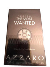 Azzaro The Most Wanted by Azzaro, 1.6 oz EDP Intense Spray 1.69 oz 50 ML SEALED
