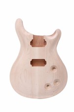 New guitar Body Mahogany Maple Cap Curved Set in Heel bodies HH Pickup