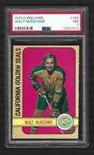 1972 O-Pee-Chee Hockey WALT McKECHNIE #192 PSA 7 NM CALIFORNIA GOLDEN SEALS
