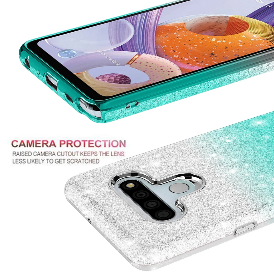 For LG Stylo 6 Slim Shinning Bling Glitter Sparkle Case - Image 3 of 4
