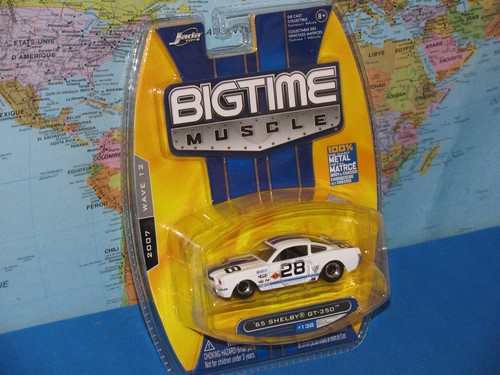 JADA BIGTIME MUSCLE 1965 SHELBY GT-350 #138 DIECAST ***BRAND NEW & RARE*** - Picture 8 of 9