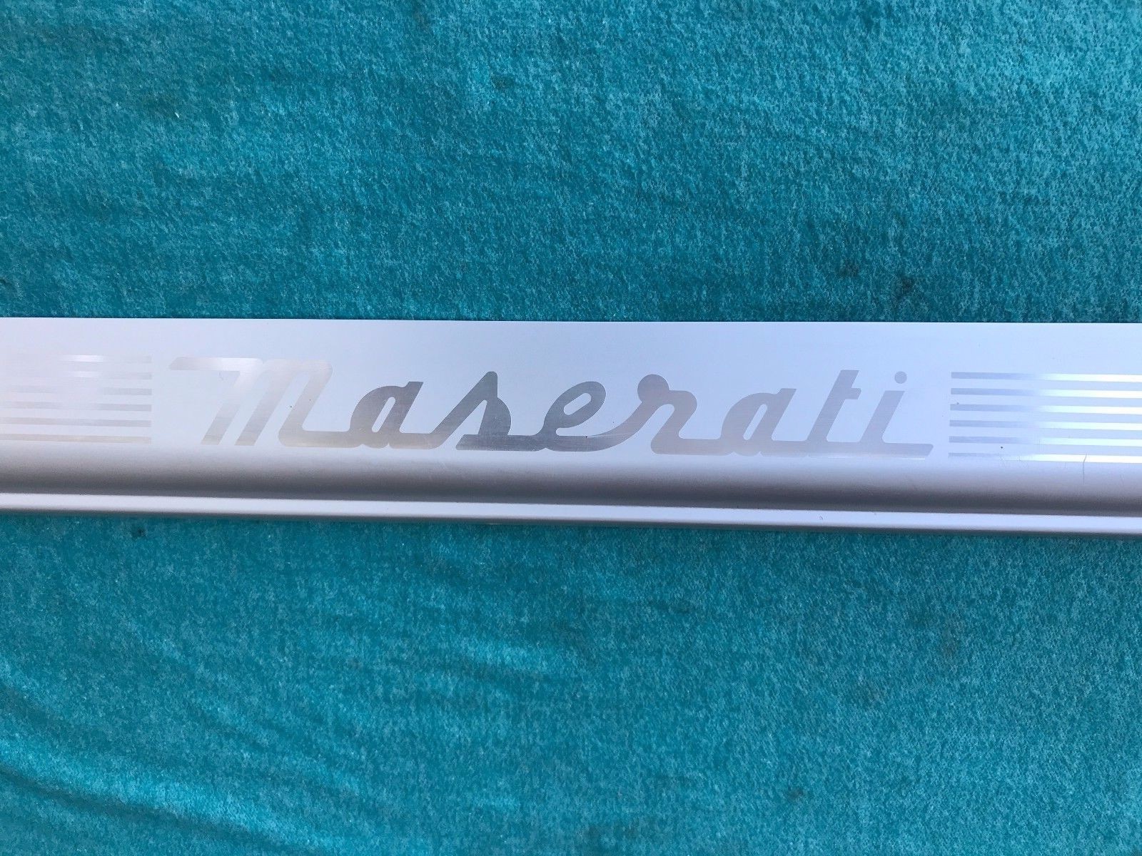 Maserati Coupe Spider Spyder door sill scuff cover threshold trim cover plate
