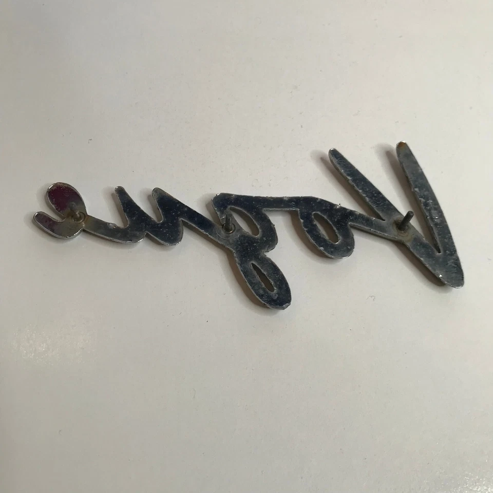 Insignia de coche vintage Vogue Humber Singer años 60 Foto 4 de 4