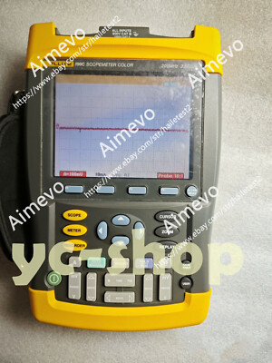 used Fluke 199C 200MHz 2.5GS/s Digital Oscilloscope Frequency Meter Multimeter