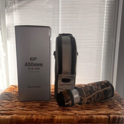 ＥＦ４００ｍｍ　Ｆ５．６Ｌ　ＵＳＭ Canon EF400mm F5.6L USM Super-Telephoto Prime Lens, Full-Frame