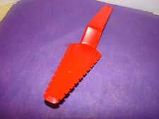 Tupperware Vintage Red Server Serrated Pie Cake Cutter Spatula 1228 -EUC
