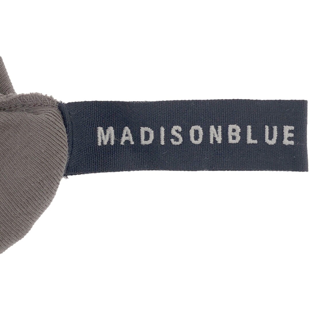 MADISONBLUE - 【MADISON BLUE 】TURTLE NECK TEE HARDTWIST MADISON BLUE CUT OFF TURTLE NECK HARD TWIST ONE POINT
