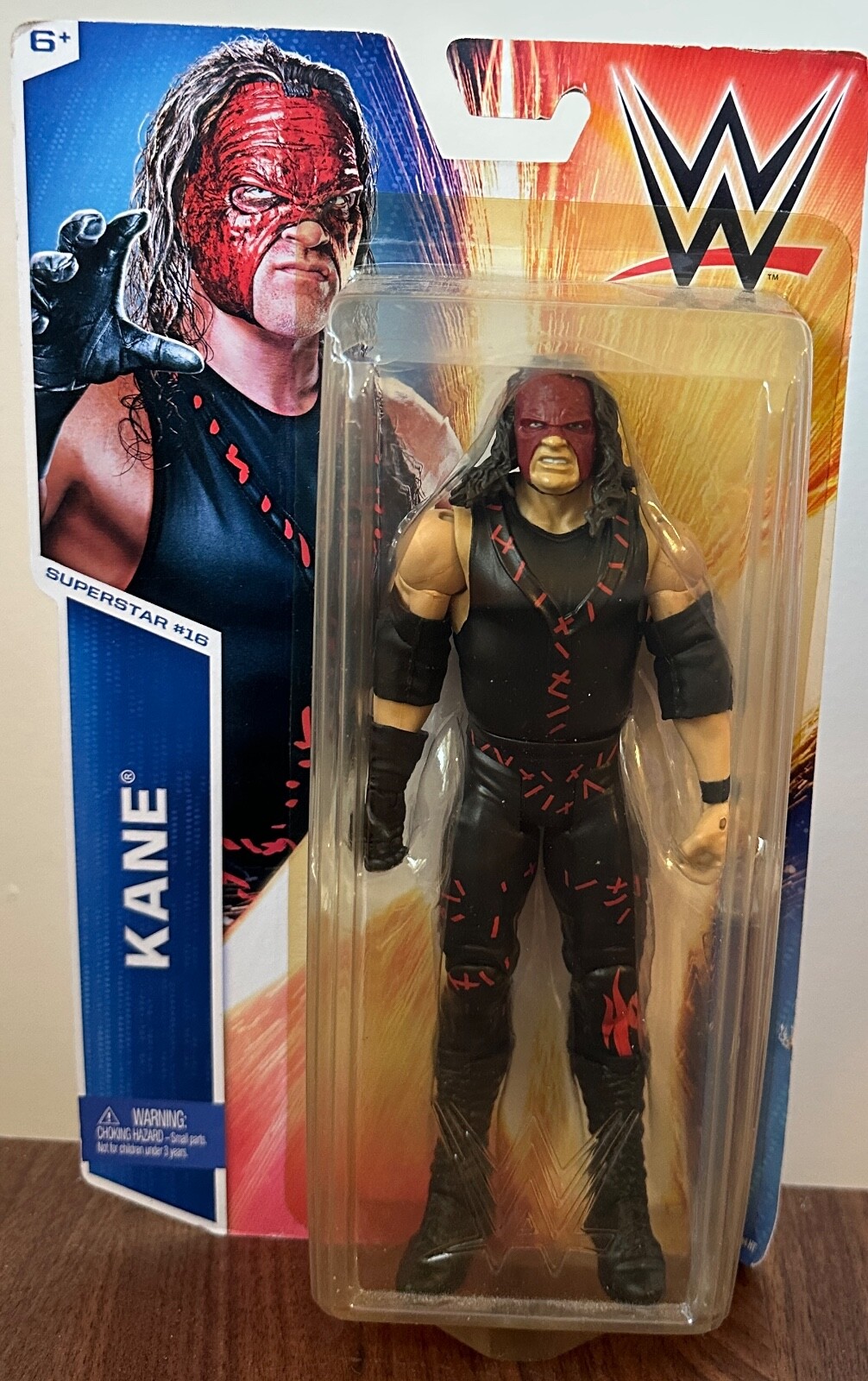 WWE Kane Figure Basic Series Superstar #16 Mattel 2014 New YZ