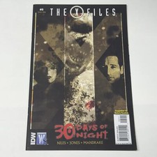 IDW Wildstorm The X Files #5 JAN 2011 30 Days of Night Comic