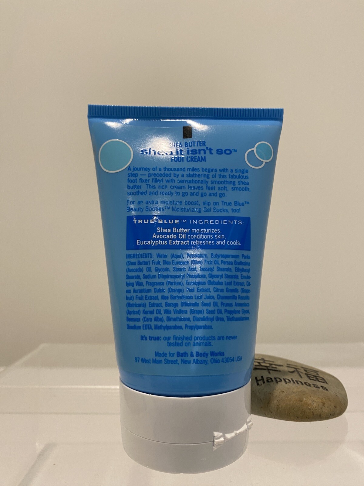 Bath & Body True Blue Spa Shea It Isn&rsquo;t So Foot Cream Shea Butter 4oz Rare! New!