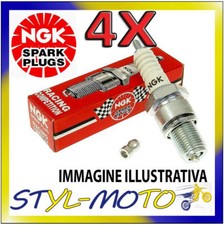 Kit 4 Candles NGK Spark Plug Racing B10EG Yamaha TZ 750