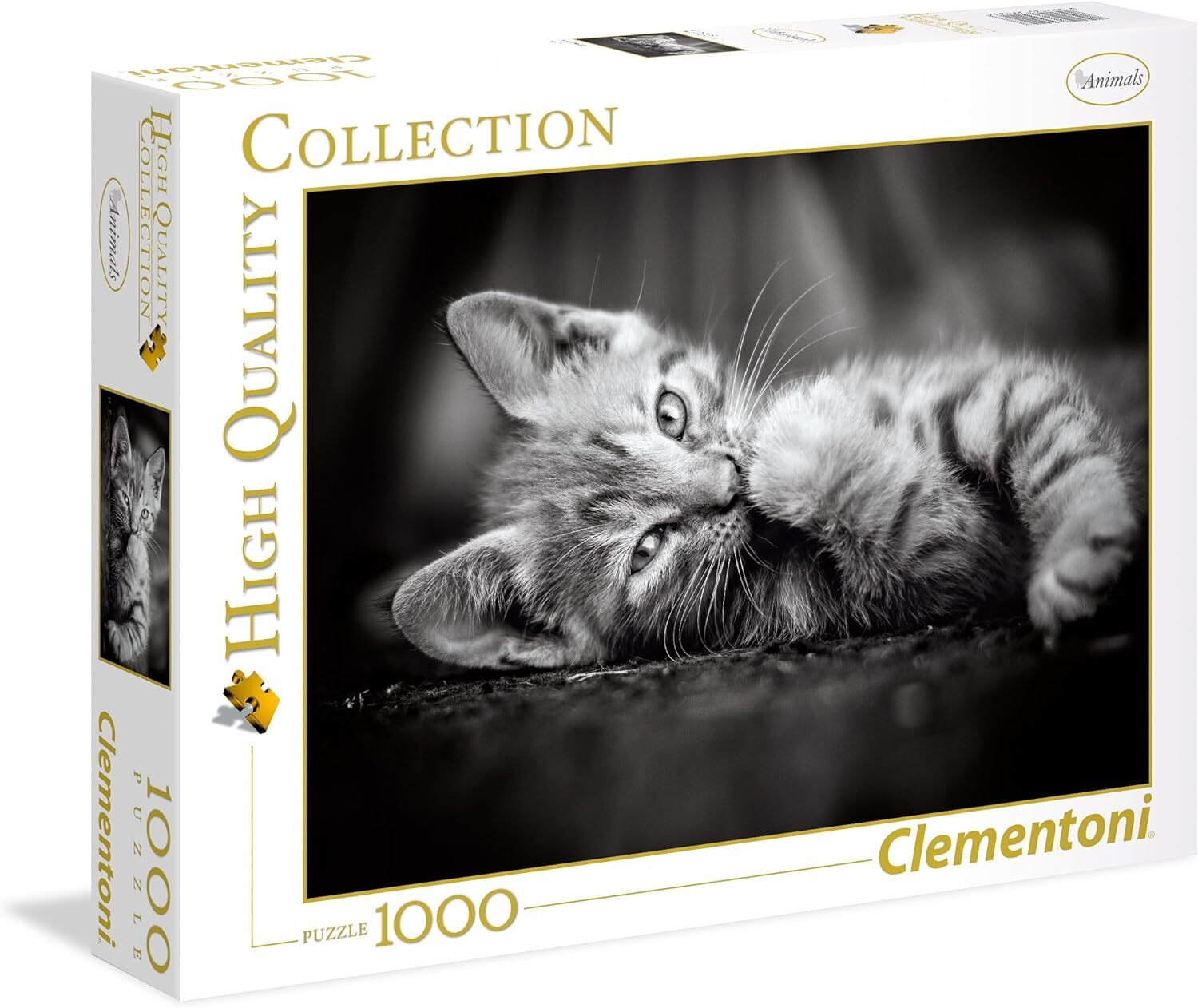 Clementoni 39422 Котенок - пазл HQC Jigsaw Puzzle для взрослых и детей - 100