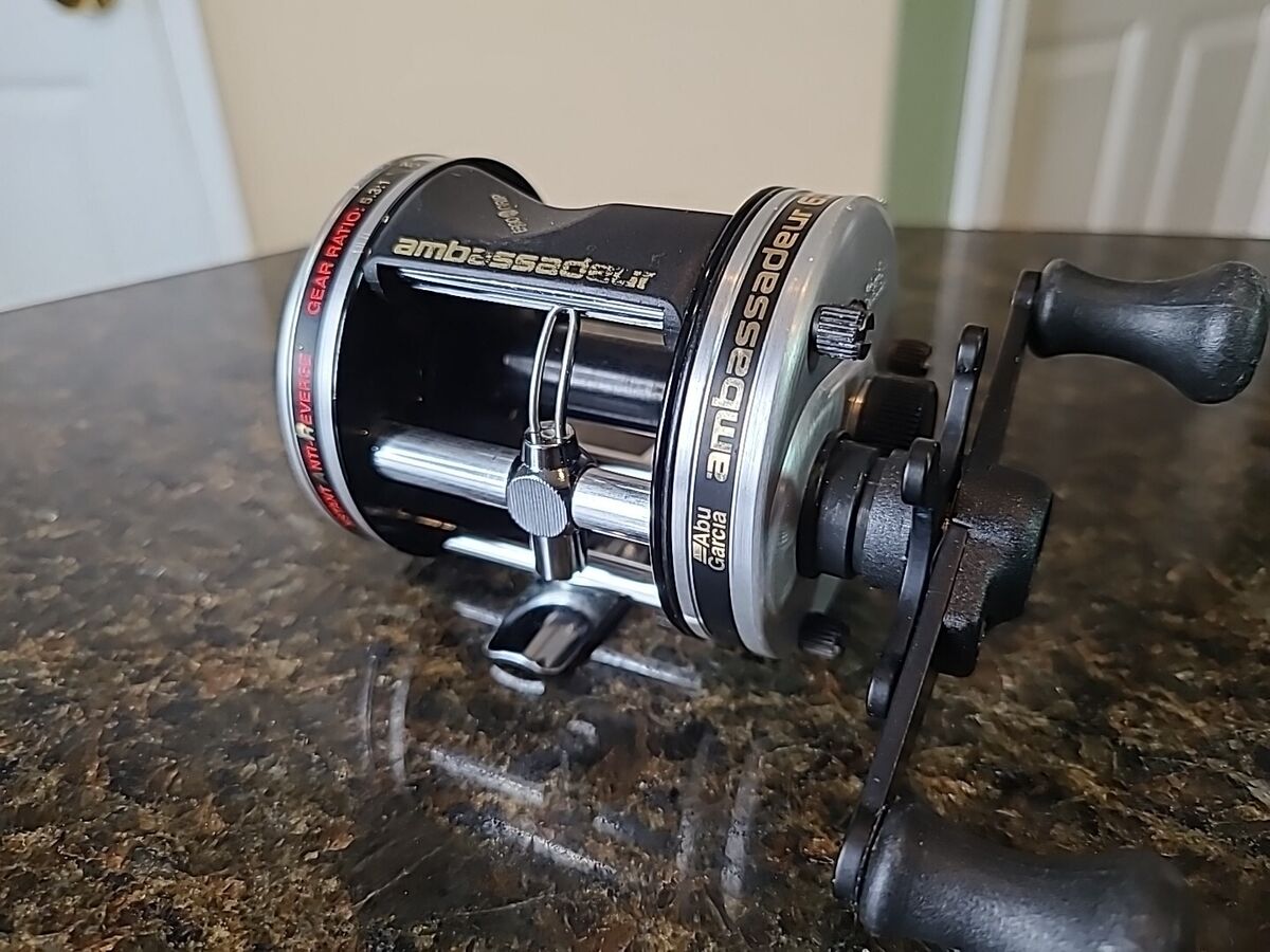 Abu Garcia Ambassadeur Baitcaster Reel 6501-C3 VINTAGE EUC Abu Garcia Ambassadeur Baitcaster Reel 6501-C3 VINTAGE EUC