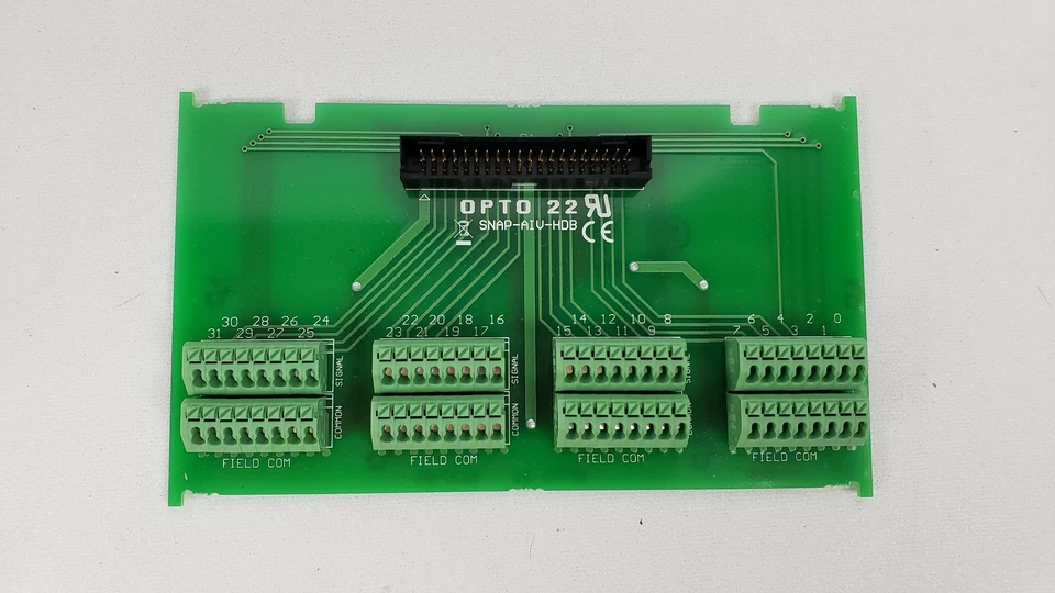 OPTO 22 SNAP-AIV-HDB BREAKOUT BOARD RACK ANALOG INPUT MODULE FOR SNAP-AIV-32 - Image 3 of 4